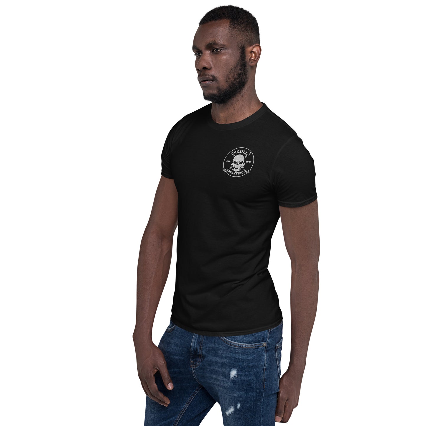 Skullmasters Short-Sleeve Unisex Embroidered T-Shirt