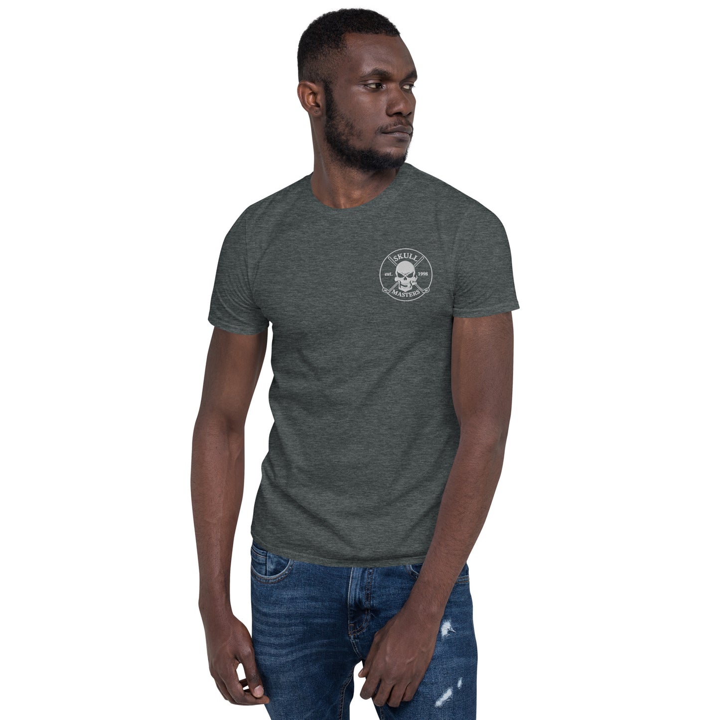 Skullmasters Short-Sleeve Unisex Embroidered T-Shirt