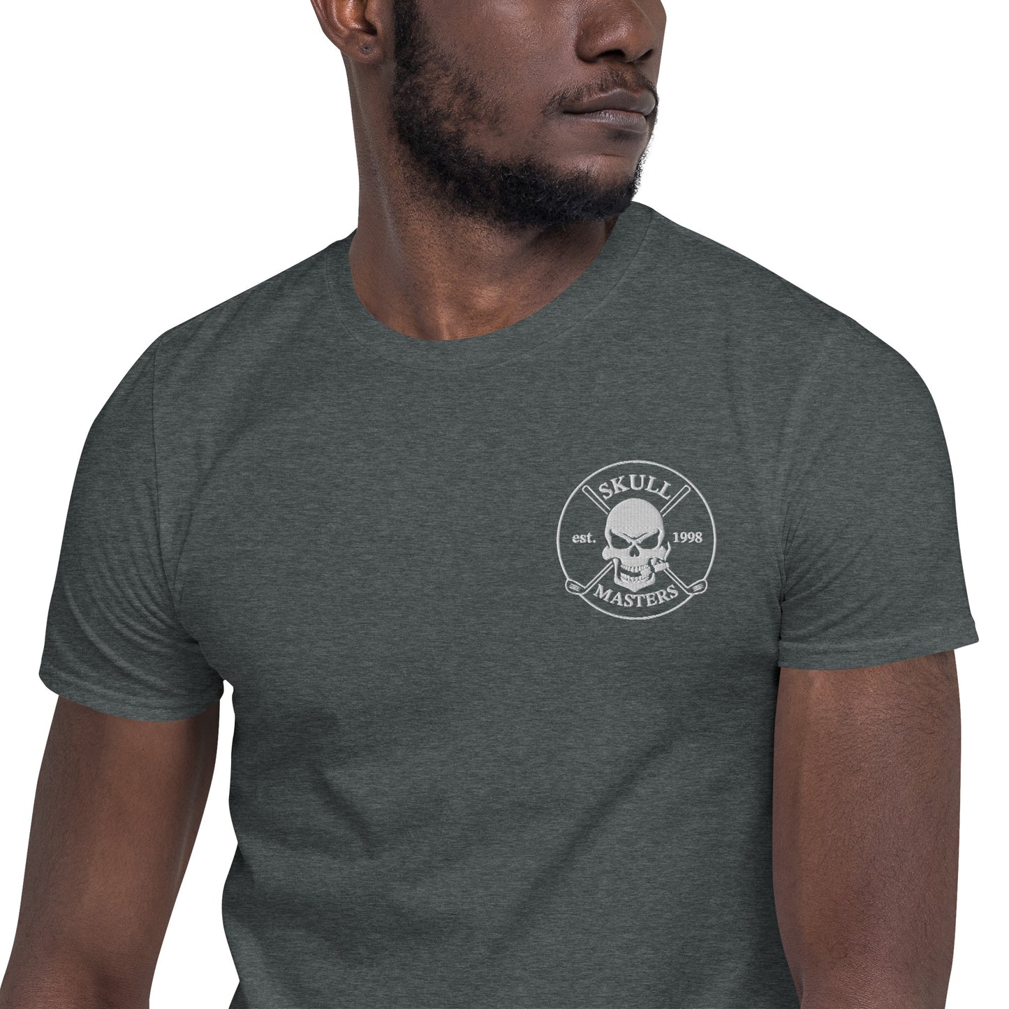 Skullmasters Short-Sleeve Unisex Embroidered T-Shirt