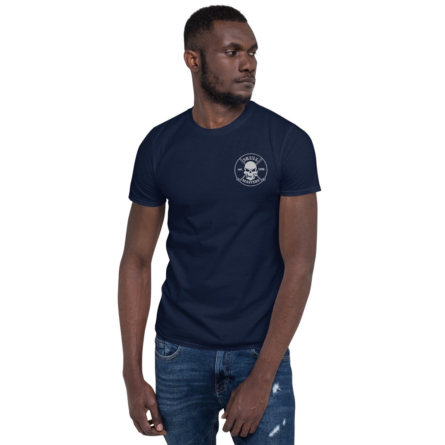 Skullmasters Short-Sleeve Unisex Embroidered T-Shirt