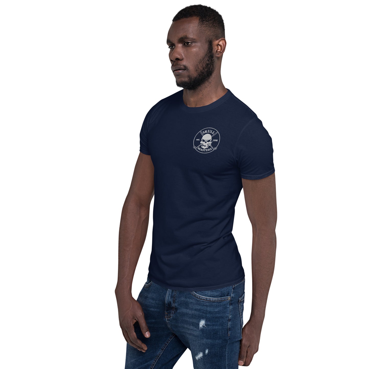 Skullmasters Short-Sleeve Unisex Embroidered T-Shirt